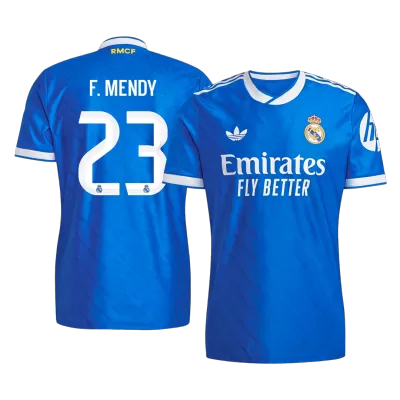 F. MENDY #23 Real Madrid Third Away Authentic Soccer Jersey 2025/26 - gogoalshop