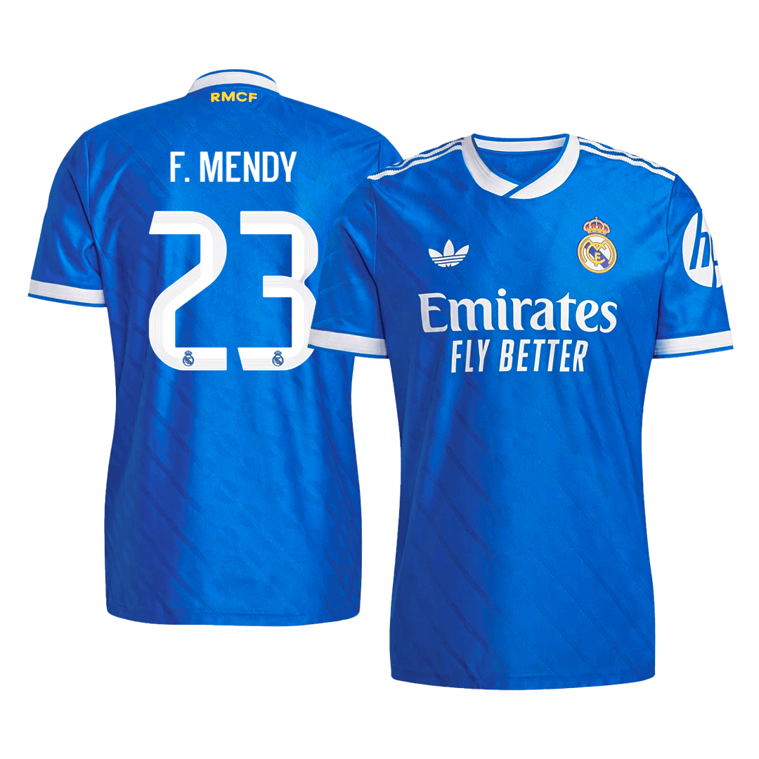 F. MENDY #23 Real Madrid Third Away Player Version Jersey 2025/26 - gogoalshop