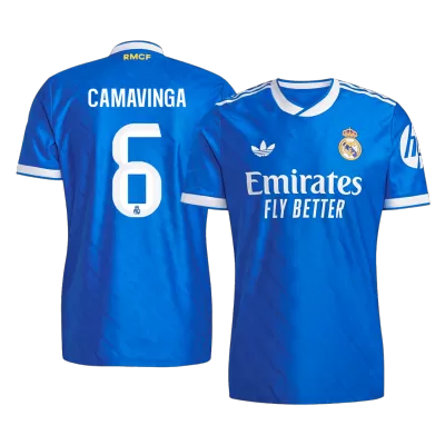 CAMAVINGA #6 Real Madrid Third Away Authentic Soccer Jersey 2025/26 - gogoalshop