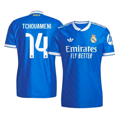 TCHOUAMENI #14 Real Madrid Third Away Authentic Soccer Jersey 2025/26 - gogoalshop