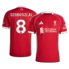 SZOBOSZLAI #8 Liverpool Home Soccer Jersey 2025/26 - gogoalshop