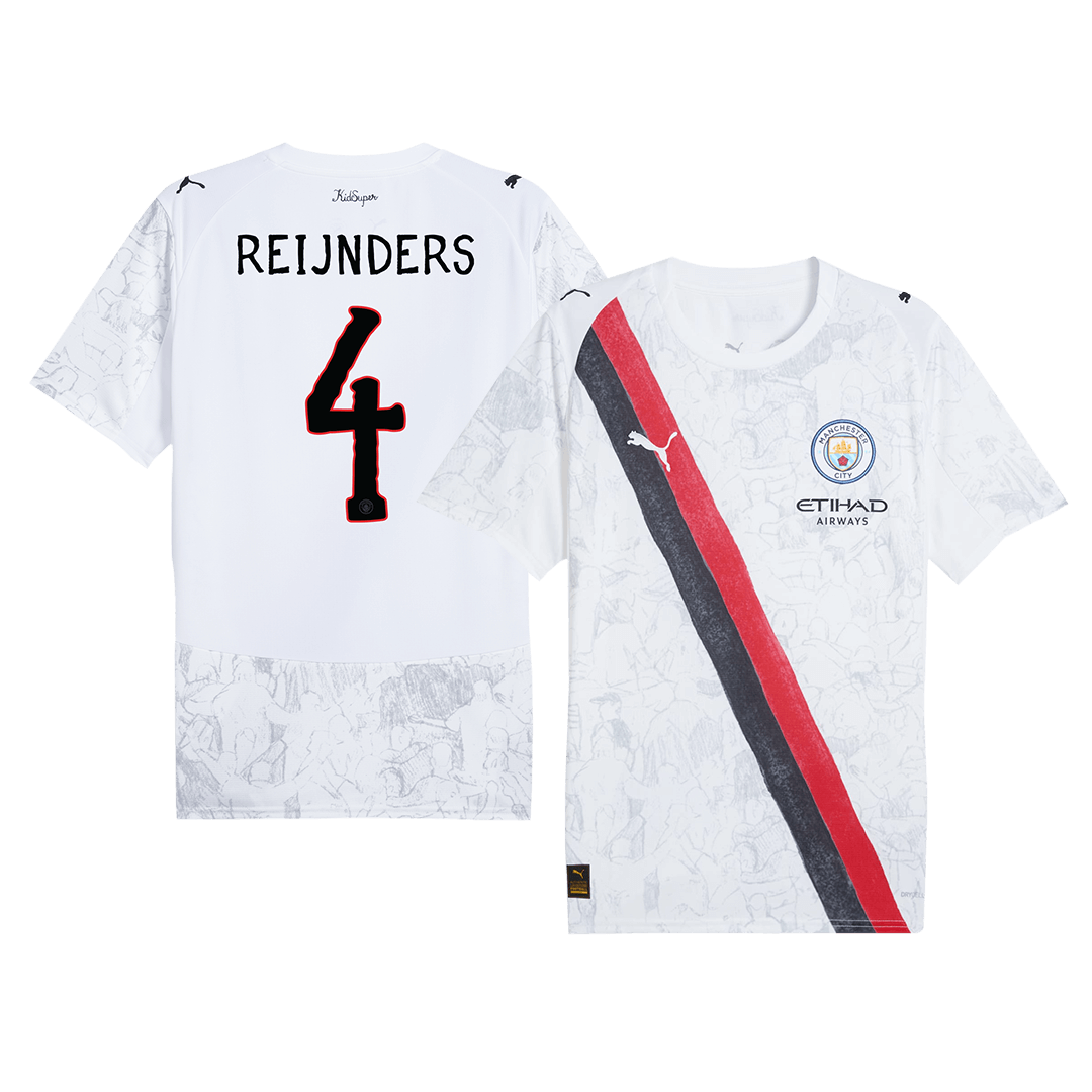 REIJNDERS #4 Manchester City KidSuper Soccer Jersey World Cup 2025/26 - Club World Cup - gogoalshop