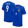 THURAM #9 France Home Soccer Jersey 2024 - gogoalshop