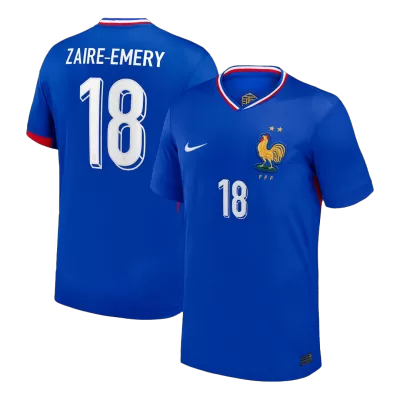 ZAIRE-EMERY #18 France Home Soccer Jersey 2024 - gogoalshop