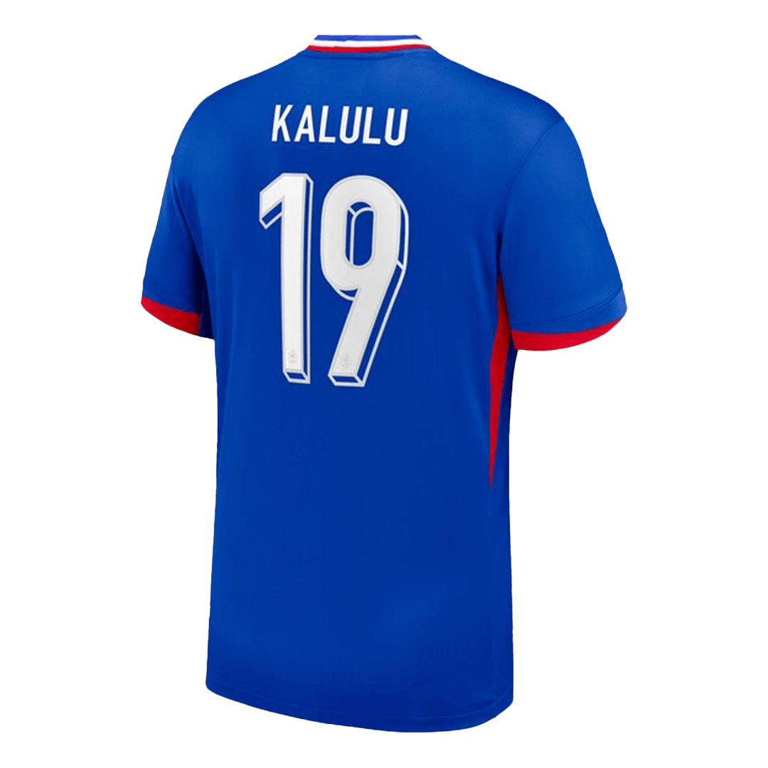KALULU #19 France Home Soccer Jersey - gogoalshop