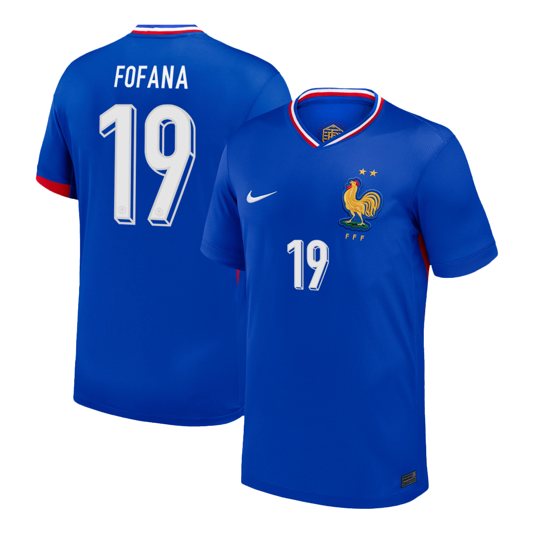 FOFANA #19 France Home Soccer Jersey - gogoalshop