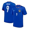 GIROUD #9 France Home Soccer Jersey 2024 - gogoalshop