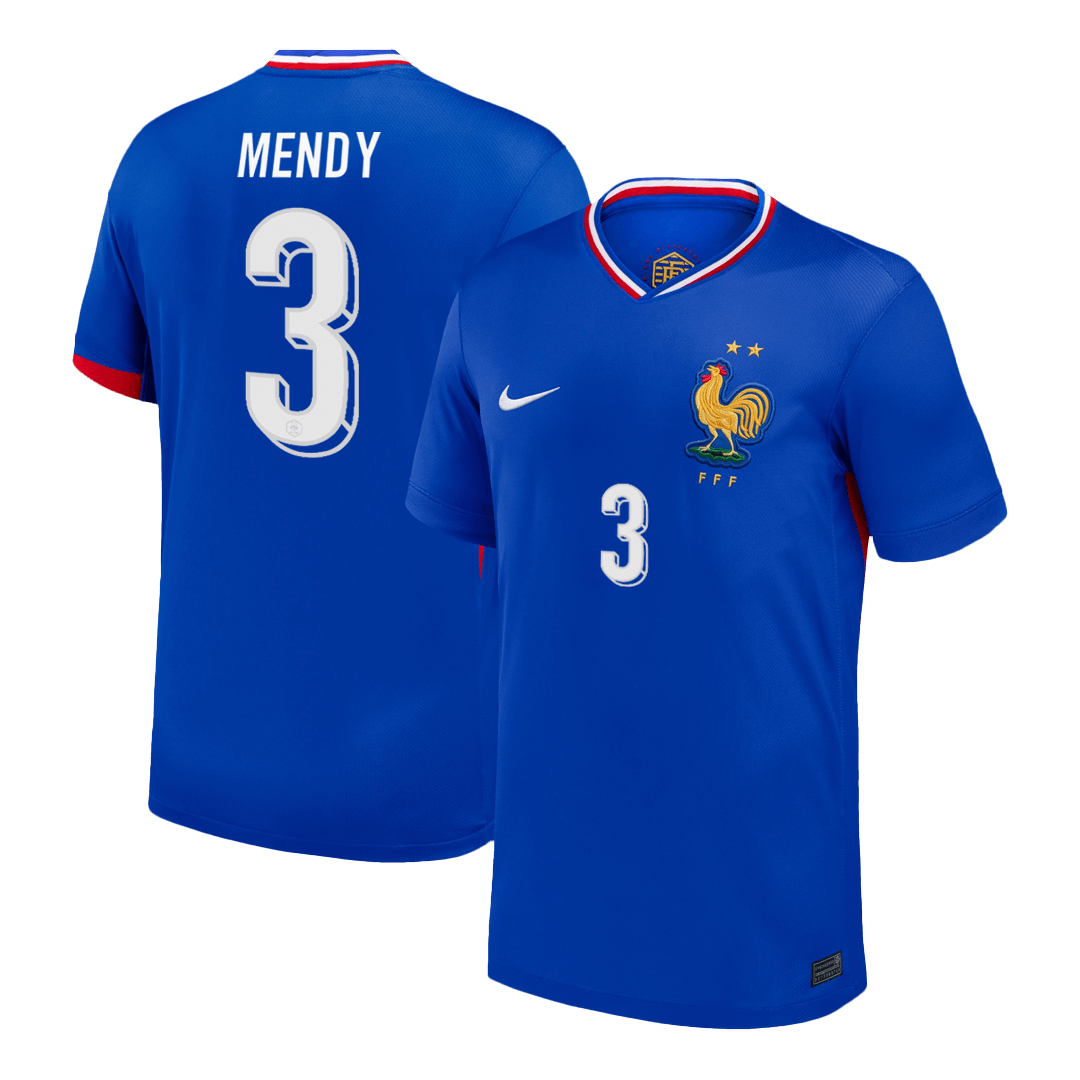 MENDY #3 France Home Soccer Jersey - gogoalshop