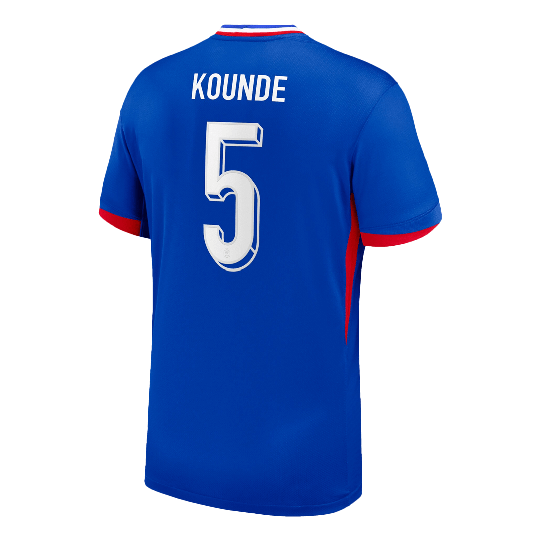KOUNDE #5 France Home Soccer Jersey - gogoalshop