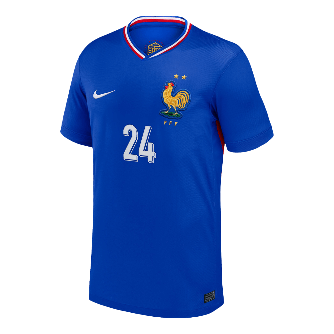 DOUE #24 France Home Soccer Jersey - gogoalshop