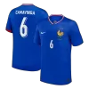 CAMAVINGA #6 France Home Soccer Jersey 2024 - gogoalshop