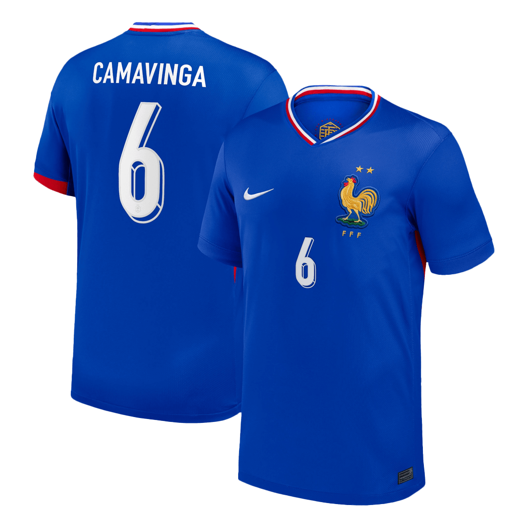 CAMAVINGA #6 France Home Soccer Jersey - gogoalshop