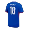 NKUNKU #18 France Home Soccer Jersey 2024 - gogoalshop