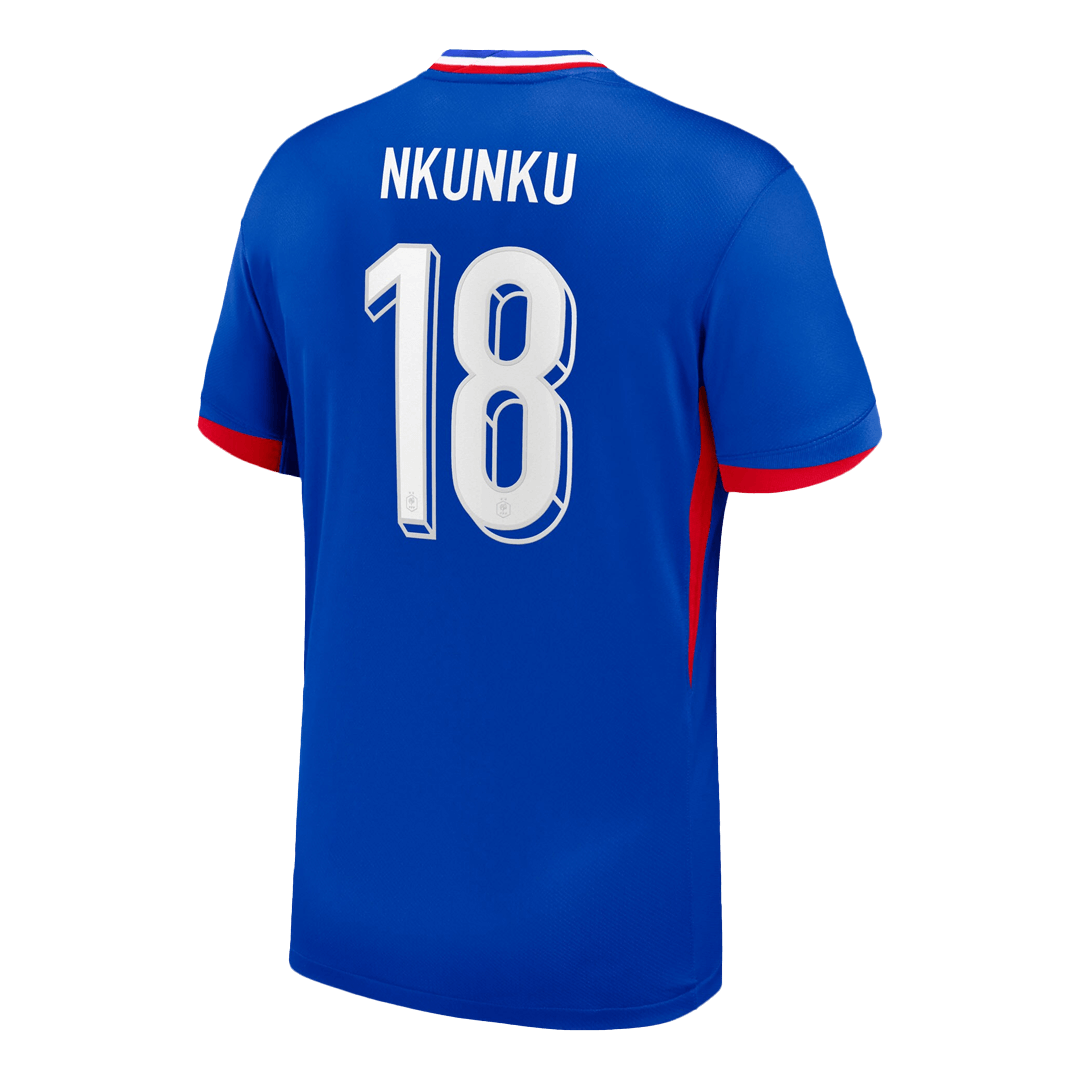 NKUNKU #18 France Home Soccer Jersey - gogoalshop