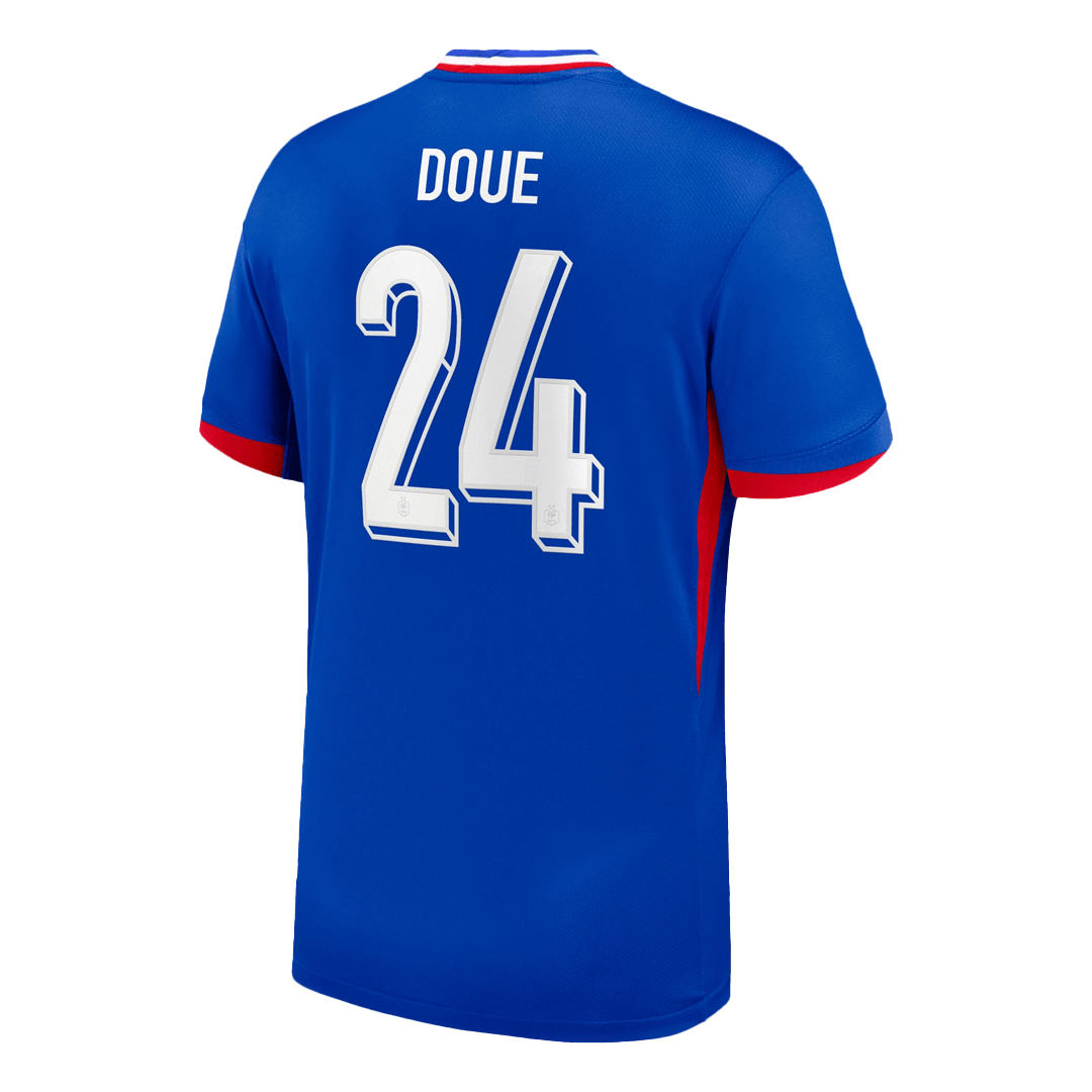DOUE #24 France Home Soccer Jersey - gogoalshop