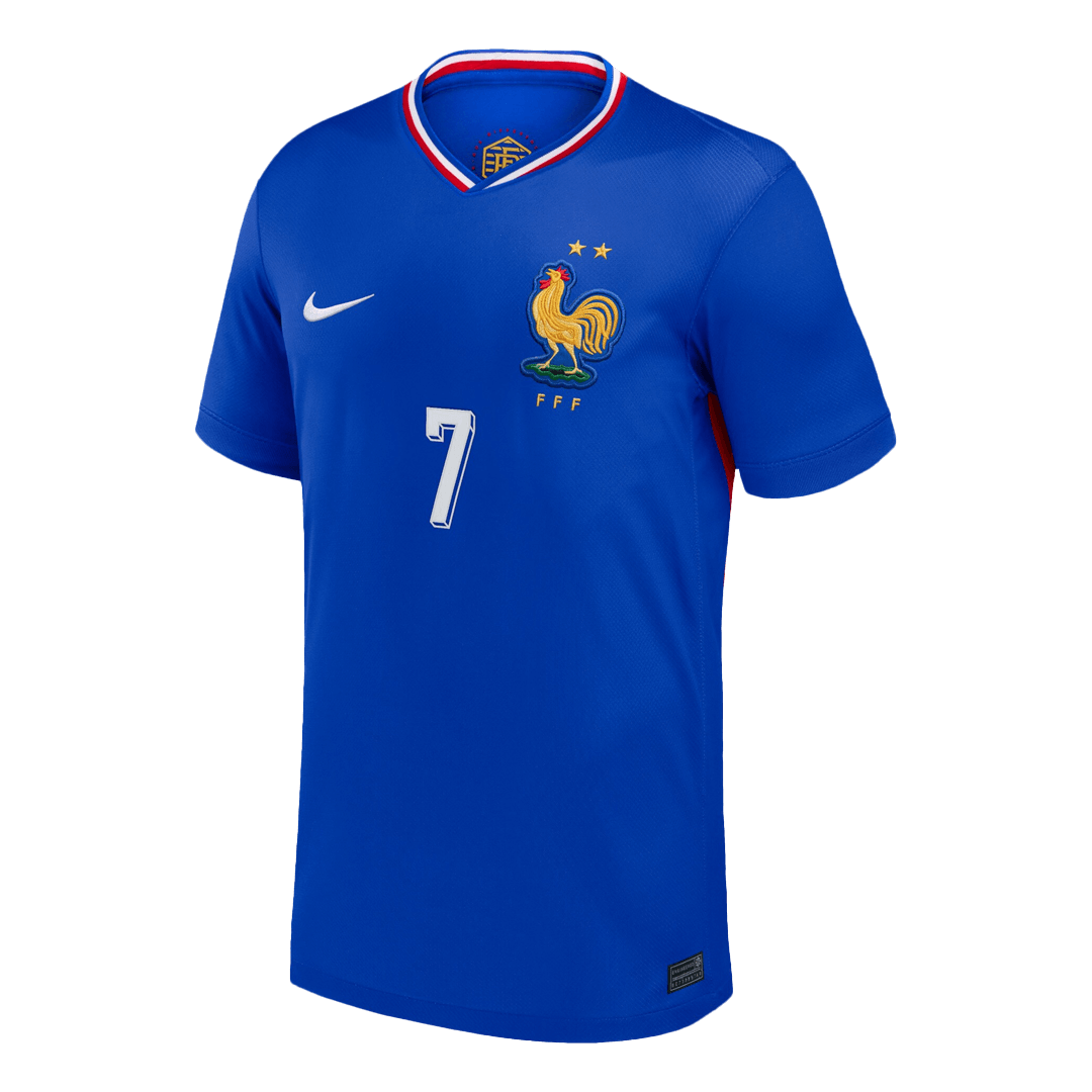 GRIEZMANN #7 France Home Soccer Jersey - gogoalshop