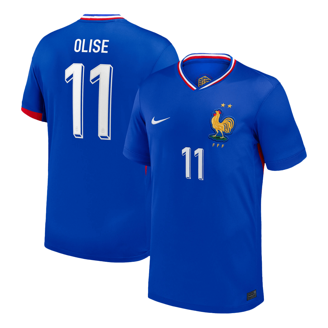 OLISE #11 France Home Soccer Jersey - gogoalshop