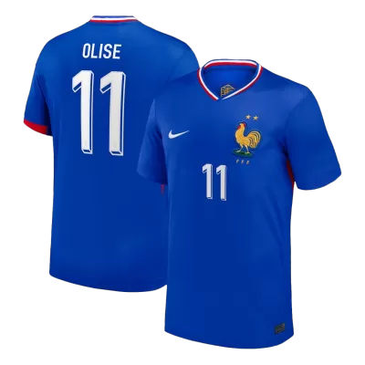 OLISE #11 France Home Soccer Jersey 2024 - gogoalshop