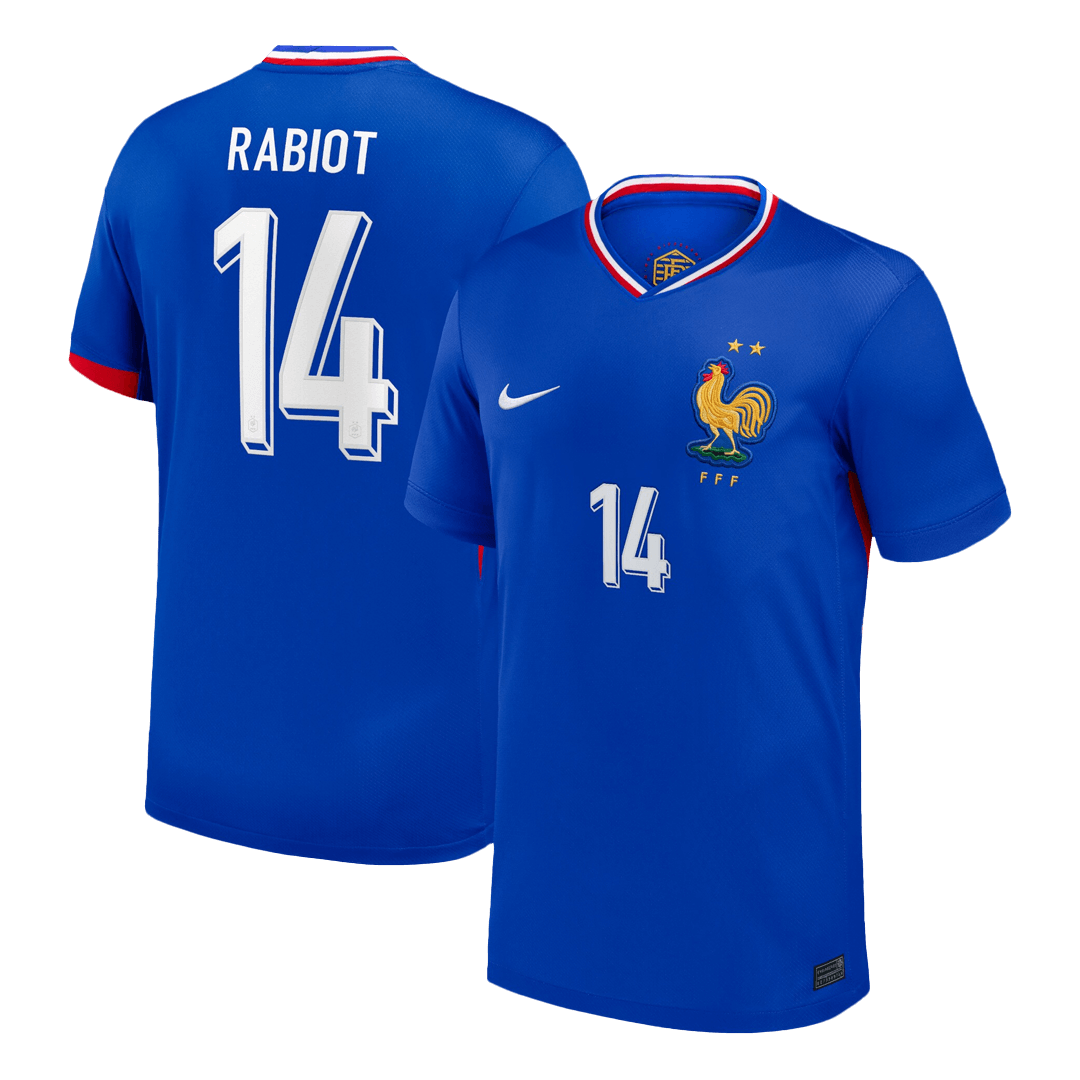 RABIOT #14 France Home Soccer Jersey - gogoalshop