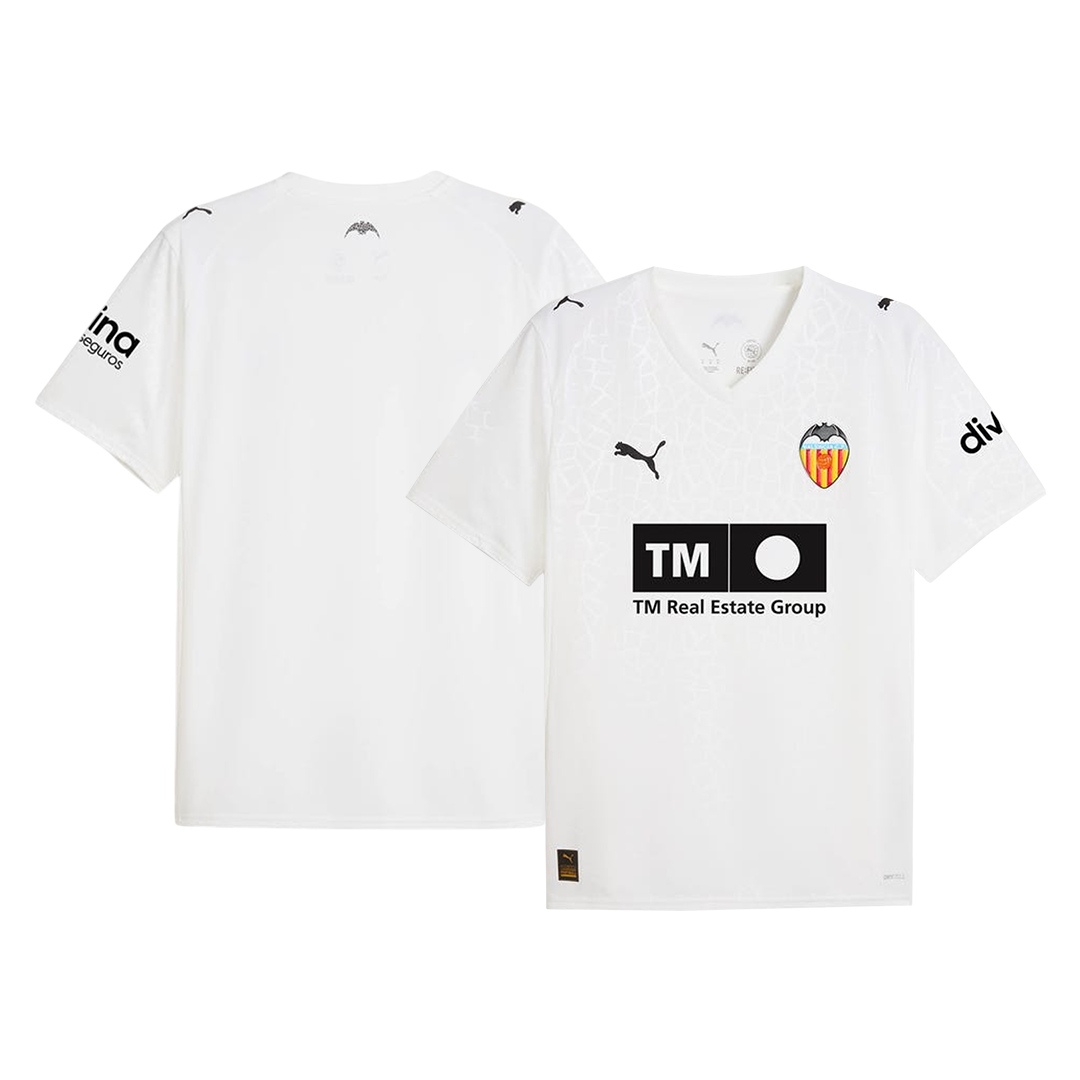 Valencia Home Soccer Jersey 2025/26 - gogoalshop