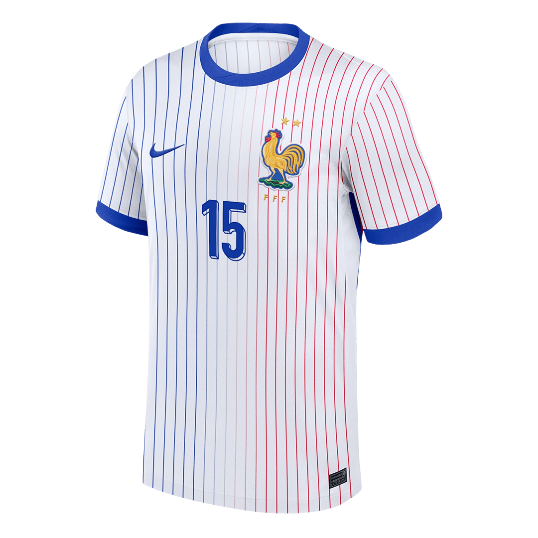 KONATE #15 France Away Soccer Jersey - gogoalshop