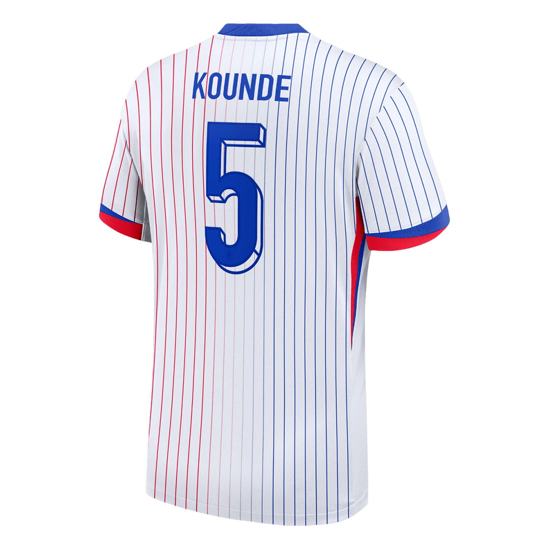 KOUNDE #5 France Away Soccer Jersey - gogoalshop
