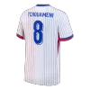 TCHOUAMENI #8 France Away Soccer Jersey 2024 - gogoalshop