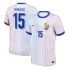 KONATE #15 France Away Soccer Jersey 2024 - gogoalshop