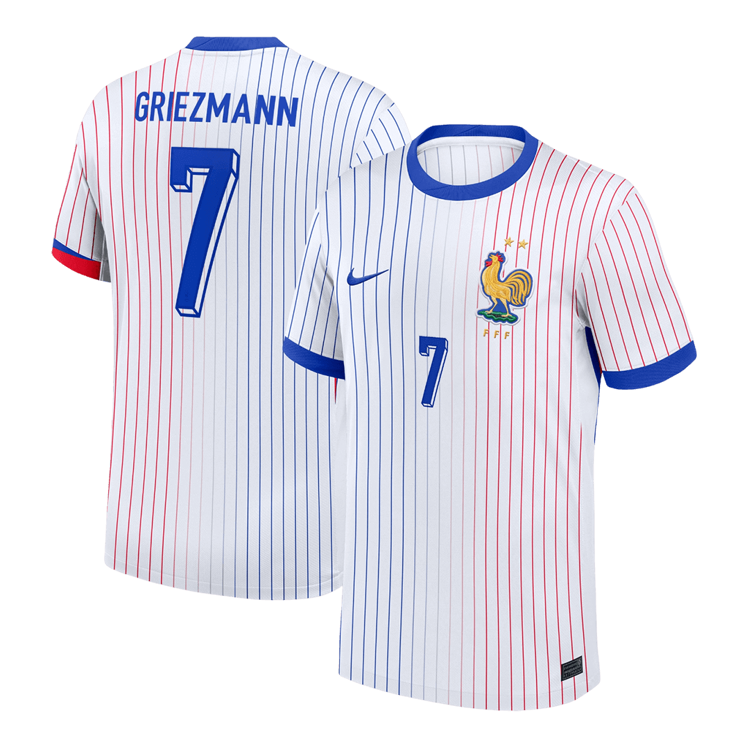GRIEZMANN #7 France Away Soccer Jersey - gogoalshop