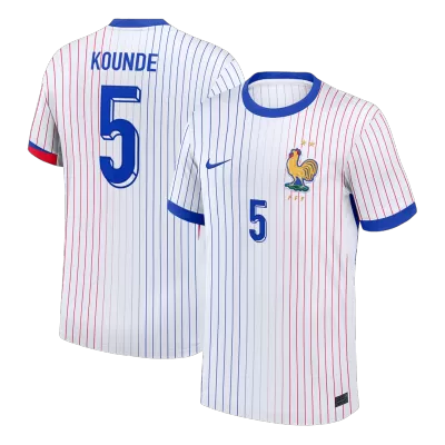 KOUNDE #5 France Away Soccer Jersey 2024 - gogoalshop