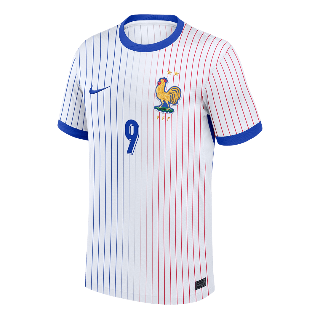 THURAM #9 France Away Soccer Jersey - gogoalshop