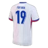 FOFANA #19 France Away Soccer Jersey 2024 - gogoalshop