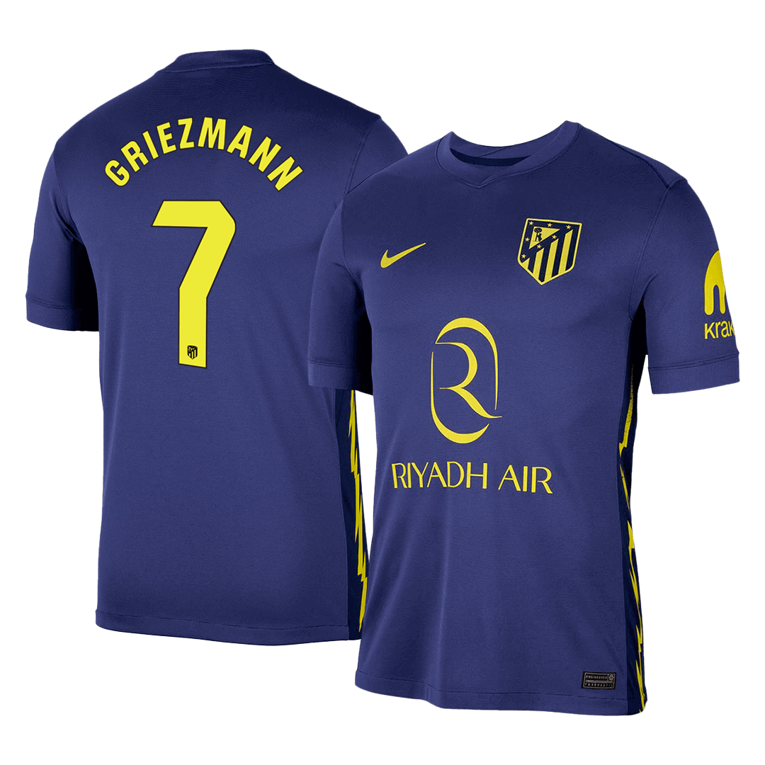 GRIEZMANN #7 Atletico Madrid Away Soccer Jersey 2025/26 - gogoalshop