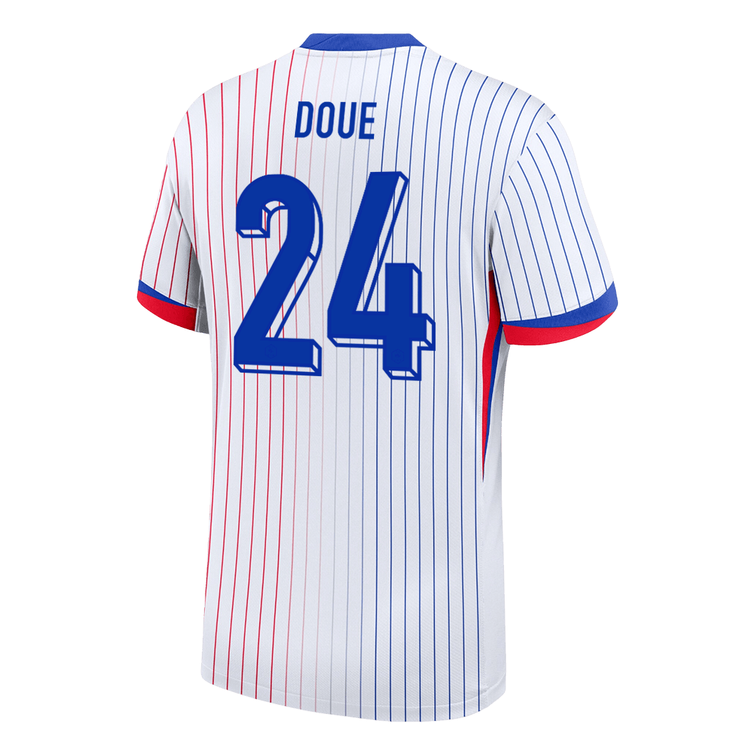 DOUE #24 France Away Soccer Jersey - gogoalshop