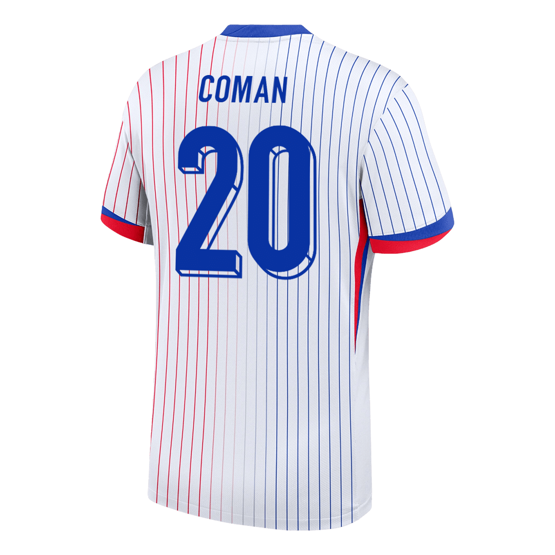 COMAN #20 France Away Soccer Jersey - gogoalshop