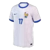 SALIBA #17 France Away Soccer Jersey 2024 - gogoalshop