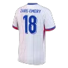 ZAIRE-EMERY #18 France Away Soccer Jersey 2024 - gogoalshop