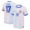SALIBA #17 France Away Soccer Jersey 2024 - gogoalshop