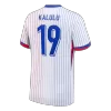 KALULU #19 France Away Soccer Jersey 2024 - gogoalshop