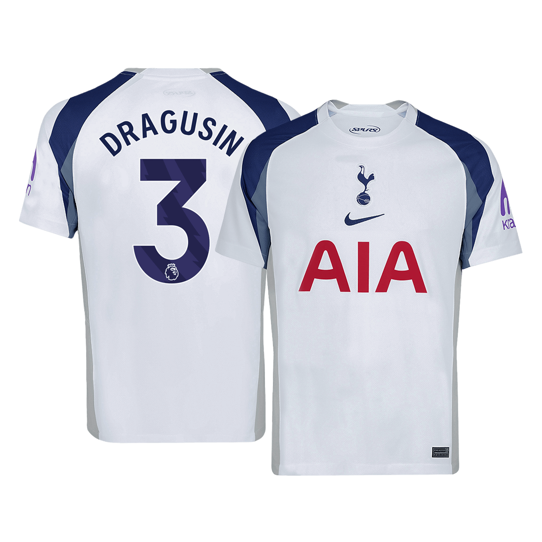 DRAGUSIN #3 Tottenham Hotspur Home Soccer Jersey 2025/26 - gogoalshop
