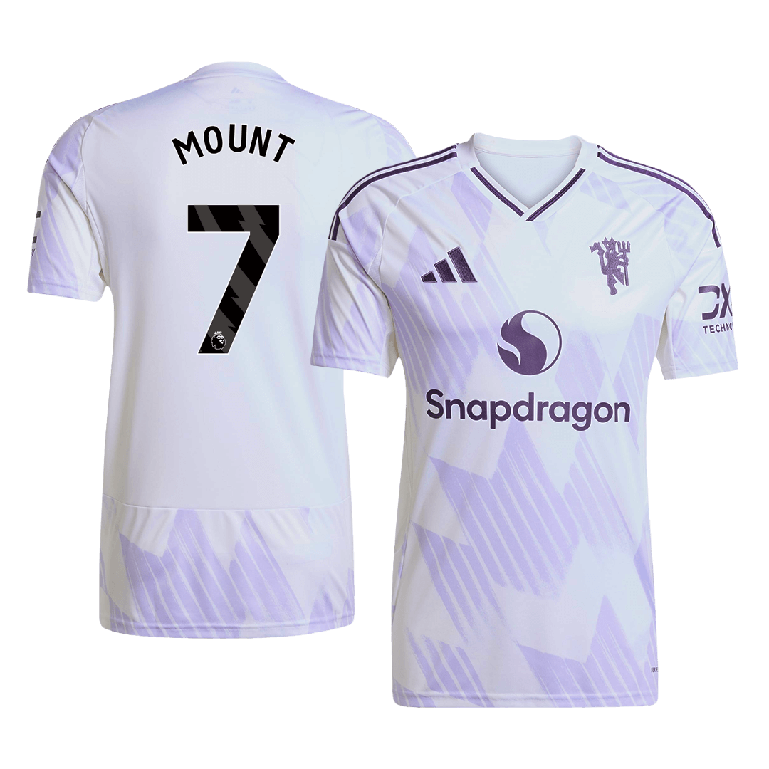 MOUNT #7 Manchester United Away Soccer Jersey 2025/26 - gogoalshop