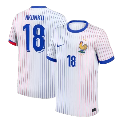 NKUNKU #18 France Away Soccer Jersey 2024 - gogoalshop