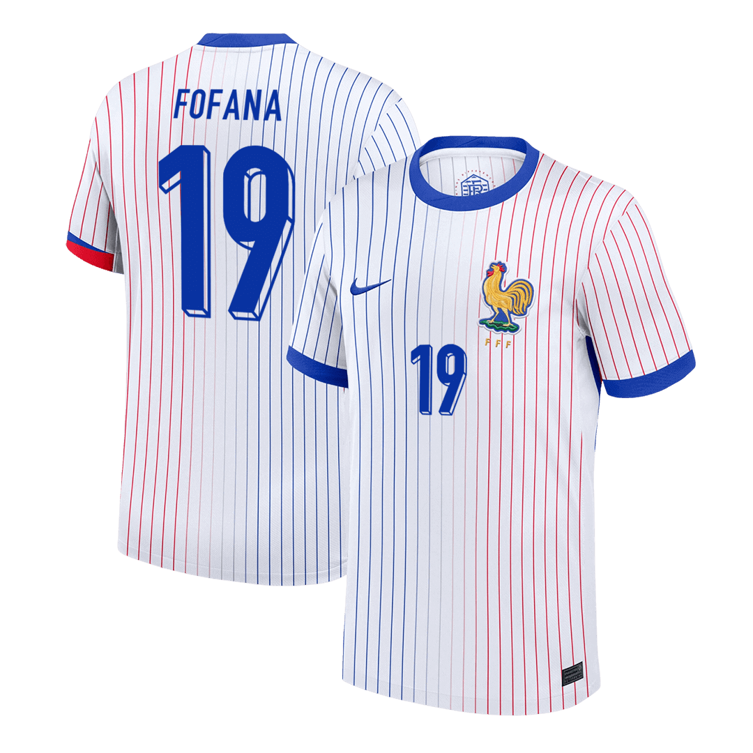 FOFANA #19 France Away Soccer Jersey - gogoalshop
