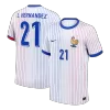 L.HERNANDEZ #21 France Away Soccer Jersey 2024 - gogoalshop