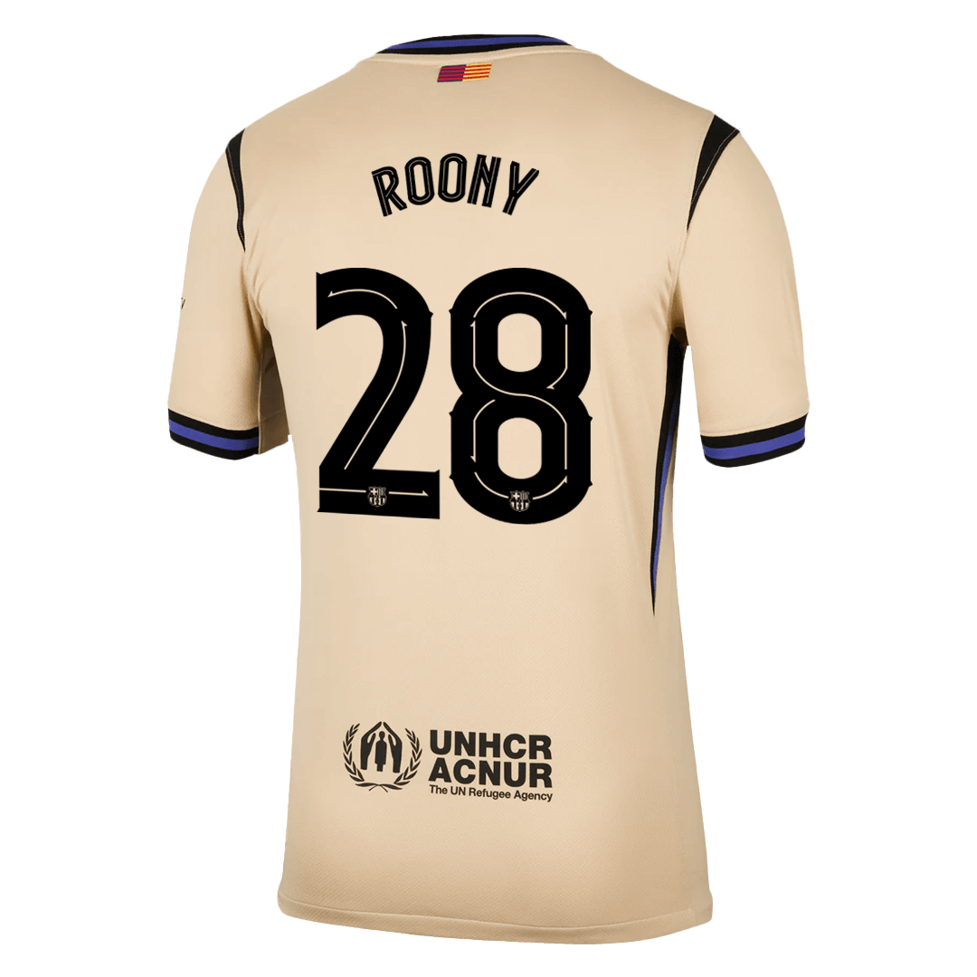ROONY #28 Barcelona Away Soccer Jersey 2025/26 - gogoalshop