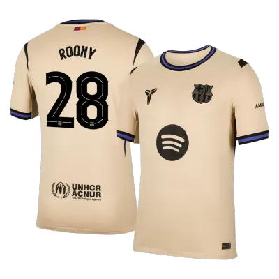 ROONY #28 Barcelona Away Soccer Jersey 2025/26 - gogoalshop