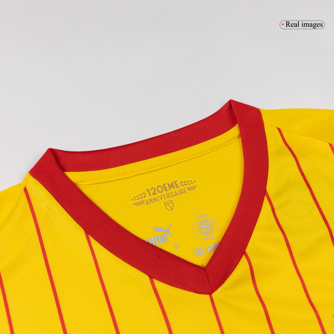 RC Lens Home Soccer Jersey 2025/26 - gogoalshop
