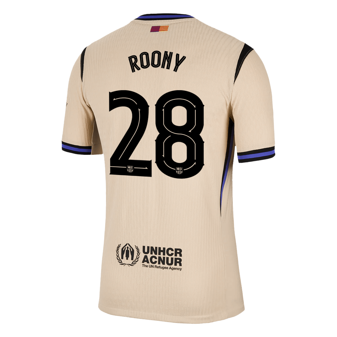 ROONY #28 Barcelona Away Player Version Jersey 2025/26 - UCL - gogoalshop