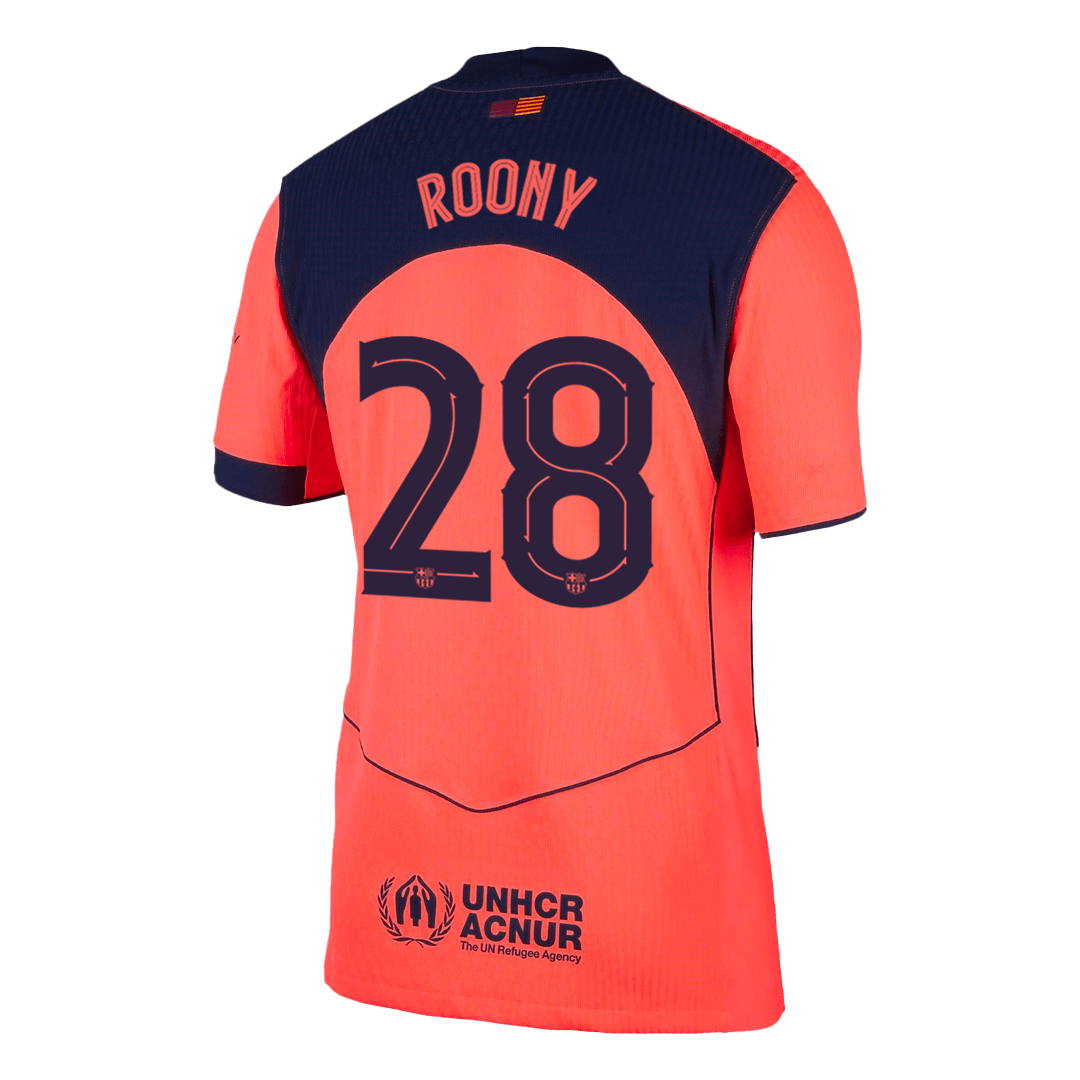 ROONY #28 Barcelona Third Away Player Version Jersey 2025/26 - gogoalshop