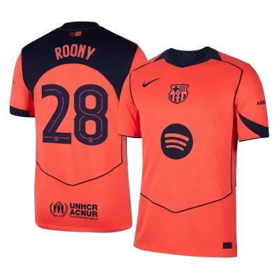 ROONY #28 Barcelona Third Away Soccer Jersey 2025/26 - gogoalshop